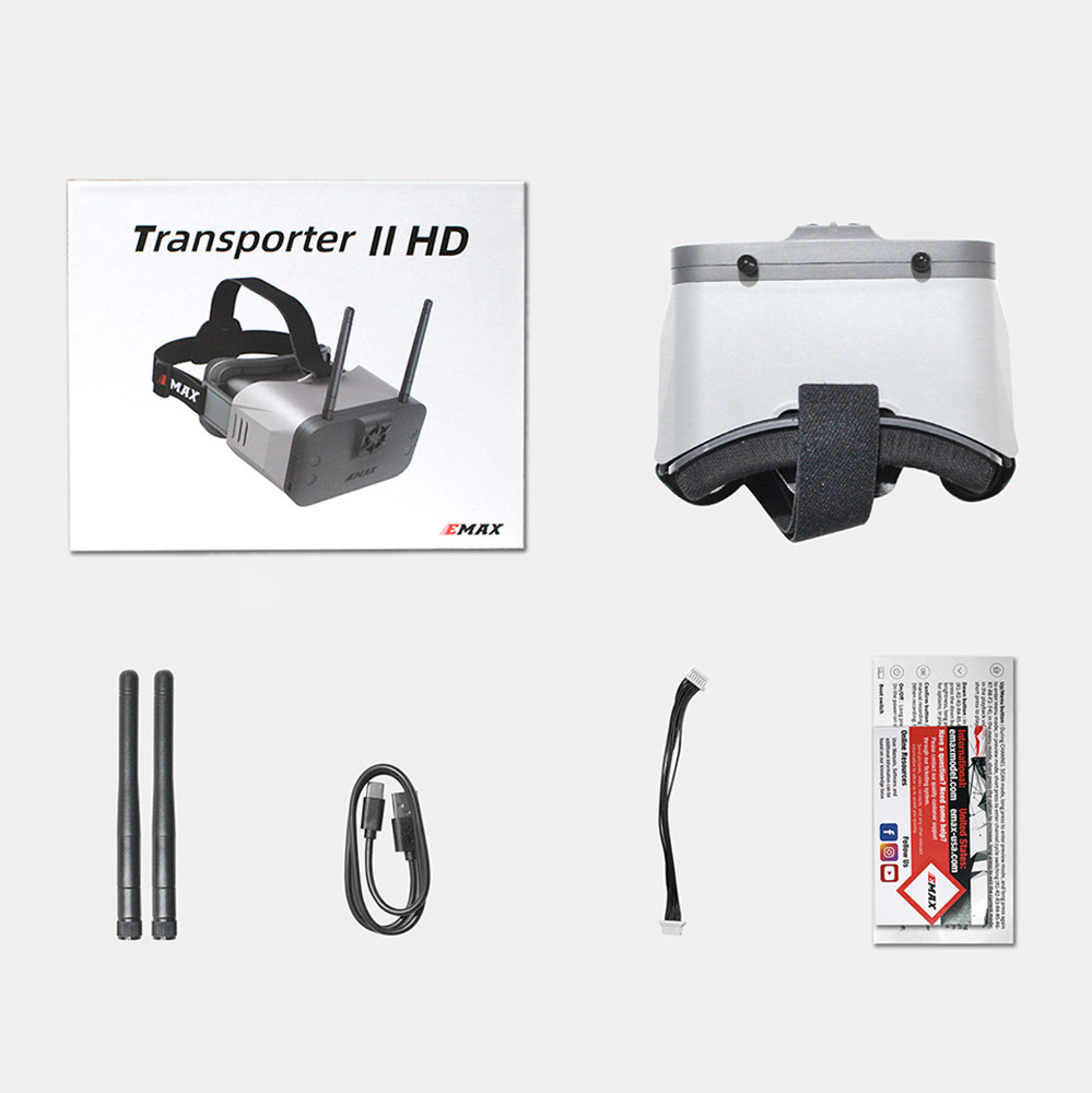 EMAX Transporter II HD Digital - Hdzero Goggles Fpv Digital Hd review and price